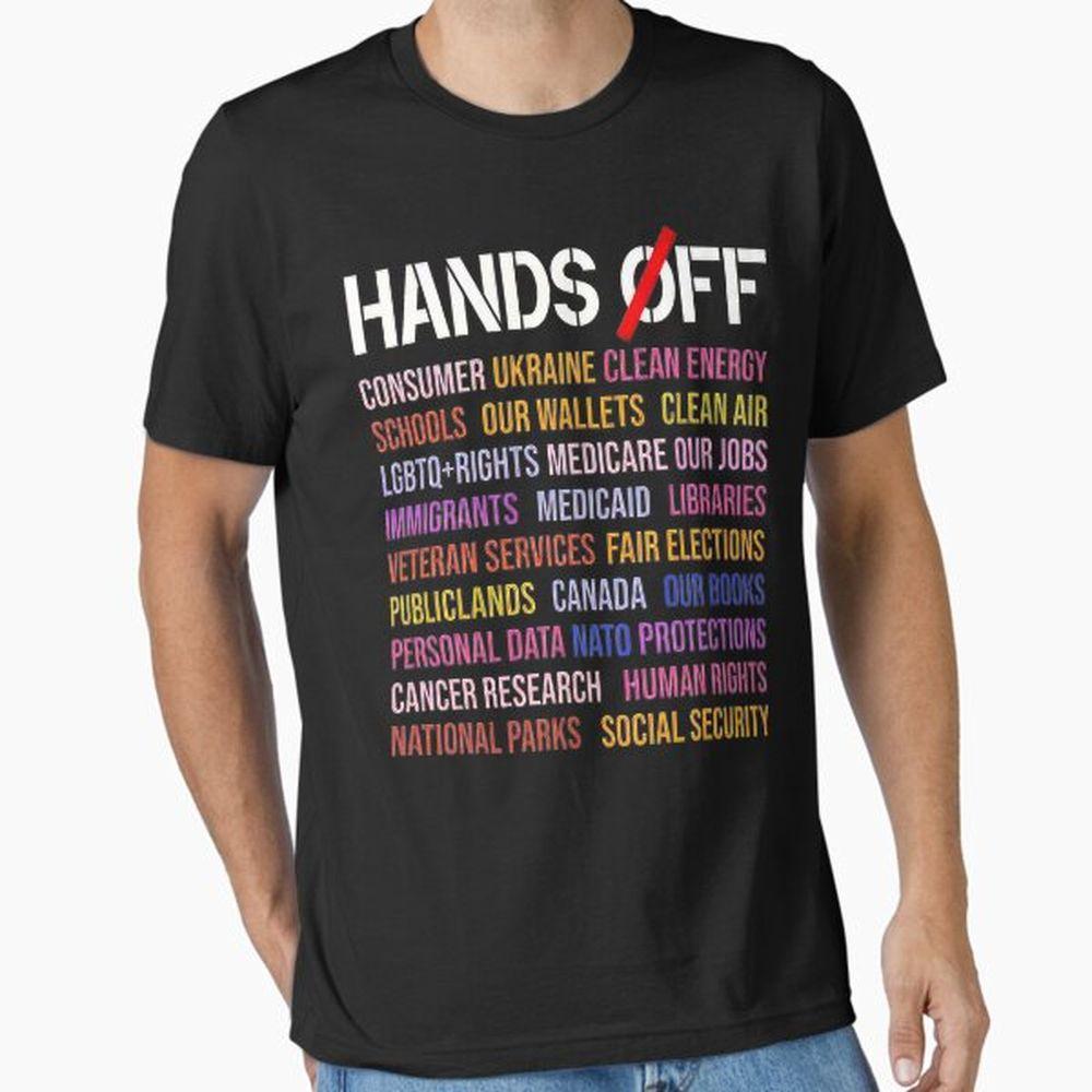 Hands Off Protest 66d Shirt
